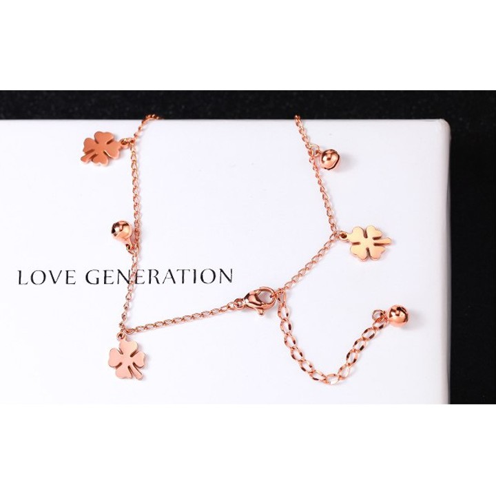 [CSJ]LẮC CHÂN TITAN CỎ 4 LÁ MAY MẮN | BigBuy360 - bigbuy360.vn