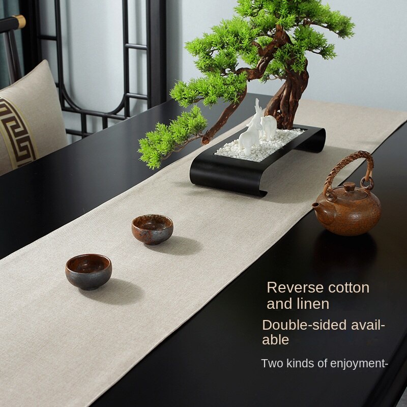 Khăn Trải Bàn Trà Chống Thấm Nước Phong Cách Trung Hoa Mới
