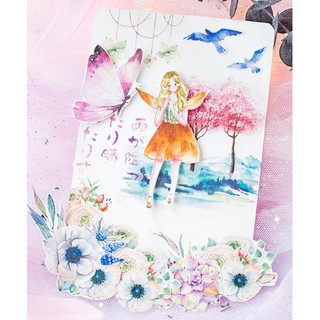 Bộ 60 sticker mộng mơ siêu dễ thương [070]