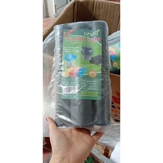 1 cuộn Túi rác cuộn 45x55 cm- túi nilon cuộn đen tiện lợi
