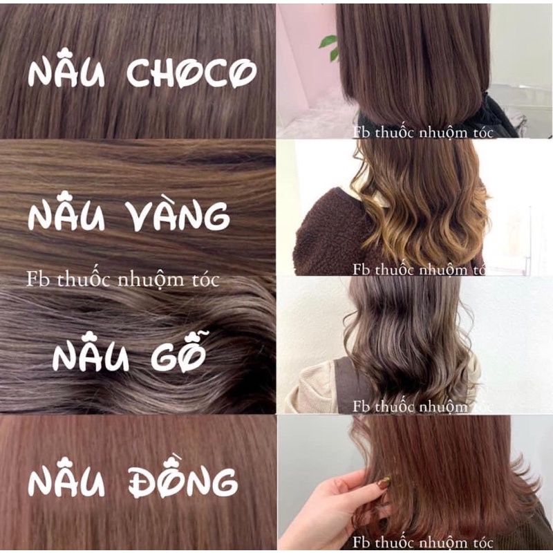 Thuốc nhuộm tóc Hàn tặng kèm oxy,gang tay