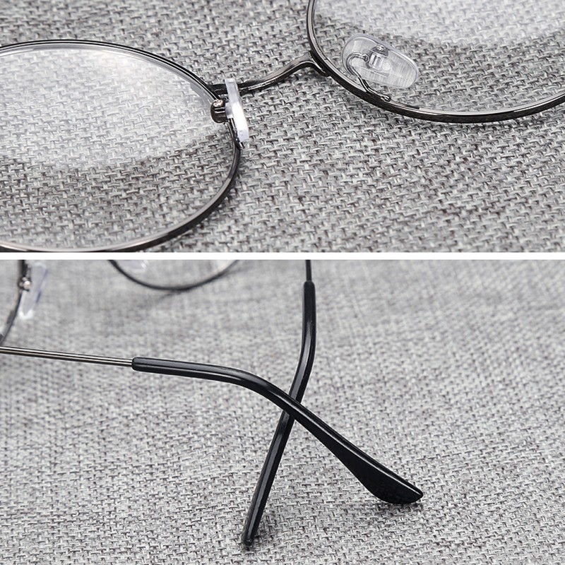Kính mắt gọng kim loại tròn thời trang Unisex | BigBuy360 - bigbuy360.vn