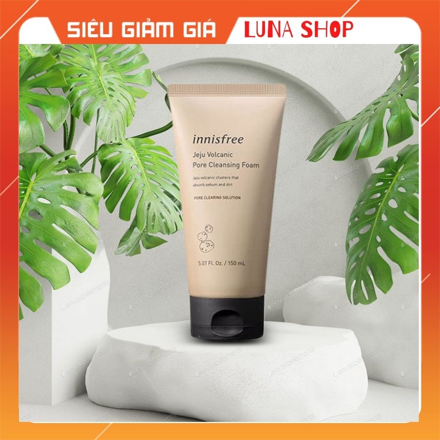 [ Date Mới ] Sữa rửa mặt tro núi lửa Jeju volcanic pore cleasing foam | BigBuy360 - bigbuy360.vn
