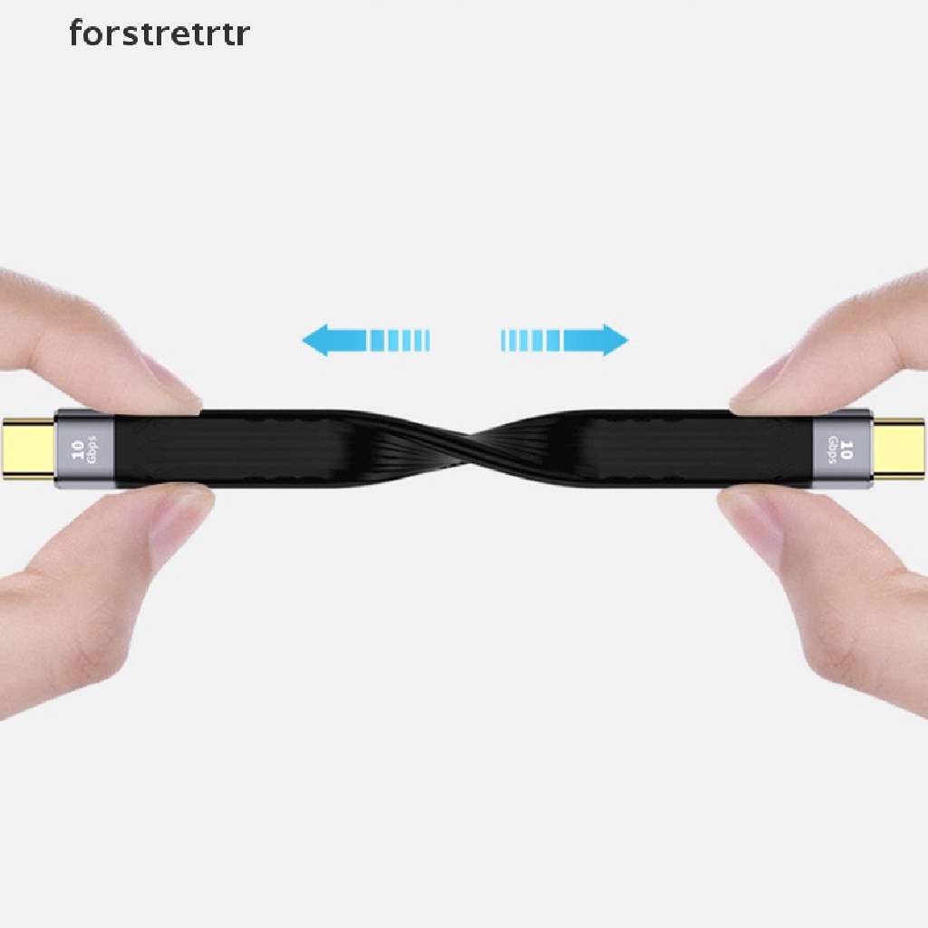Dây cáp sạc nhanh hai đầu USB 4.0 PD 100W 5A USB C sang Type C 40GB chất lượng cao