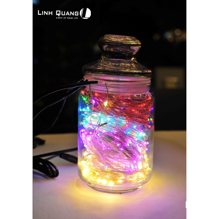 Dây đèn Led đom đóm xanh dương