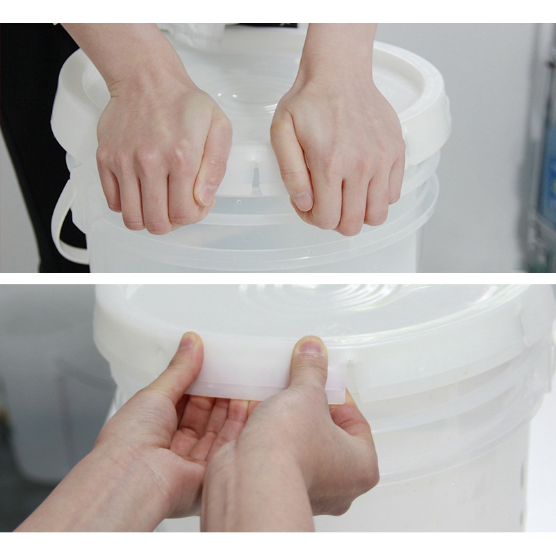 Xô Nhựa 5L Lên Men Có Khóa Và Nắp Đậy Chống Rò Rỉ