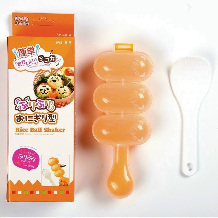 Lắc cơm cho bé ăn dặm,khuôn tạo hình cơm nắm tròn cho bé ăn dặm