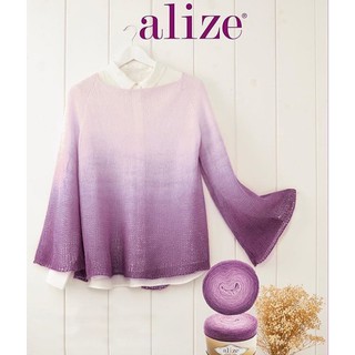 Cuộn Len Alize Angora Gold Ombre Batik