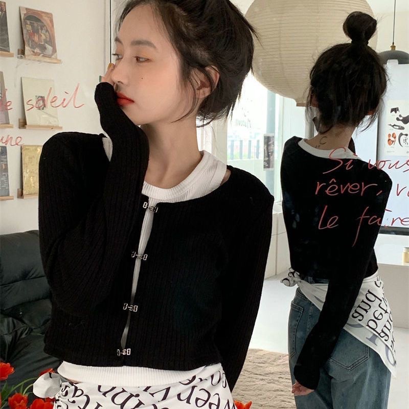 Set áo len tăm móc tocjean gài đặc biệt