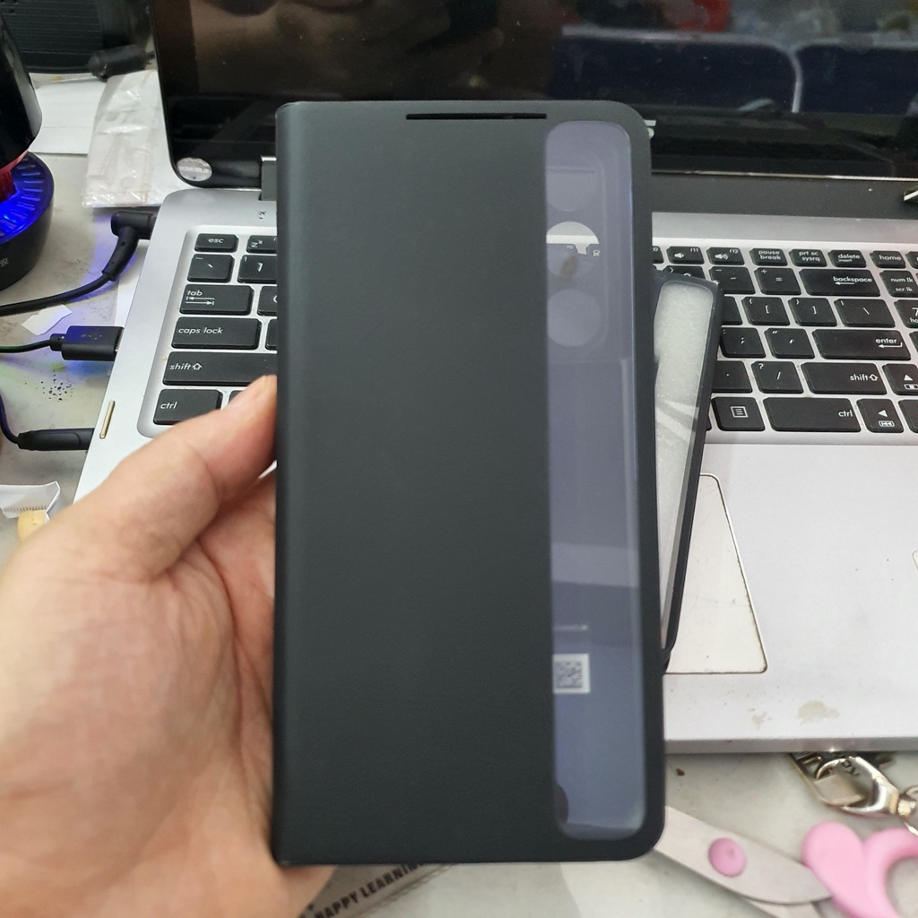 Bao Da Clear View Samsung S21 Ultra Chính Hãng, Có Khe Cắm Bút