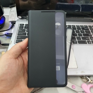 Bao da clear view samsung s21 ultra chính hãng, có khe cắm bút