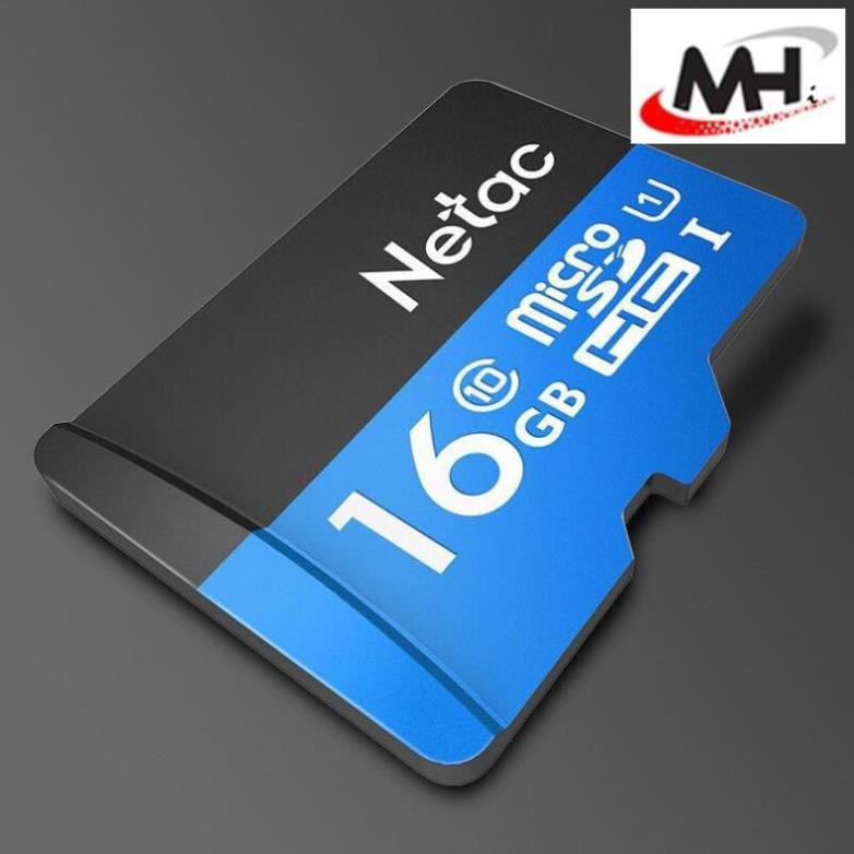 GIẢM 30% Thẻ nhớ MicroSD 16Gb Netac class 10 BH 60 tháng