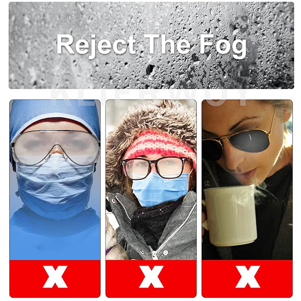 Khăn Lau Mắt Kính Vải Da Lộn Sợi Nhỏ Chống Ẩm Chống Sương Mù Tái Sử Dụng Được