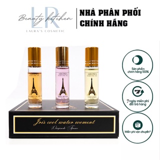 Nước Hoa Nữ Thơm Lâu Aroma Perfume Paris Lưu Hương 12 Tiếng Không Cồn 12ml