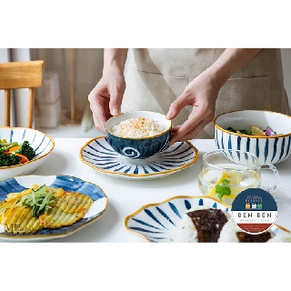Bộ chén đĩa phong cách Nhật Bản cao cấp