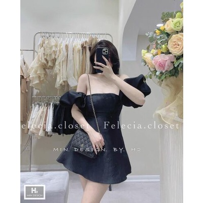 Váy tacta trễ vai tay bồng hàng đẹp