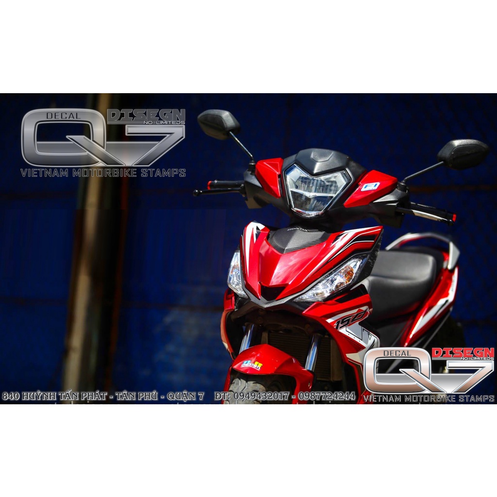 Tem Rời WINNER V1 ĐỎ ĐEN