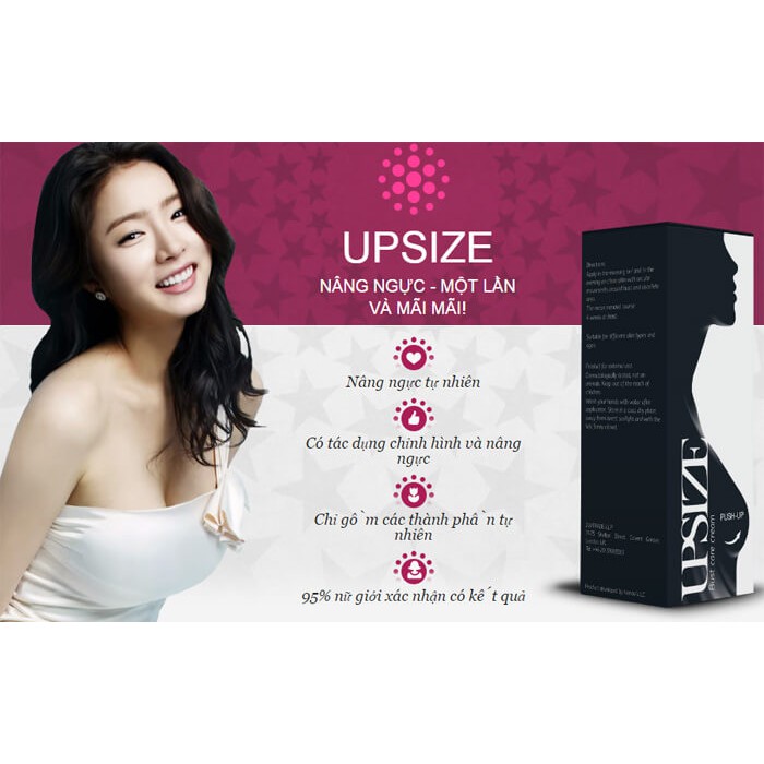 chính hãng nga - KEM NỞ NGỰC NGA UPSIZE BUST CARE CREAM 50ML