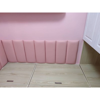 Tấm nệm da dán tường màu trơn trang  trí nhà cửa phòng khách phòng ngủ đầu giường độ dày 3cm chính hãng