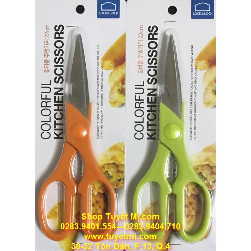 Kéo bếp đa năng Multi Kitchen Scissors Lock n Lock F00098