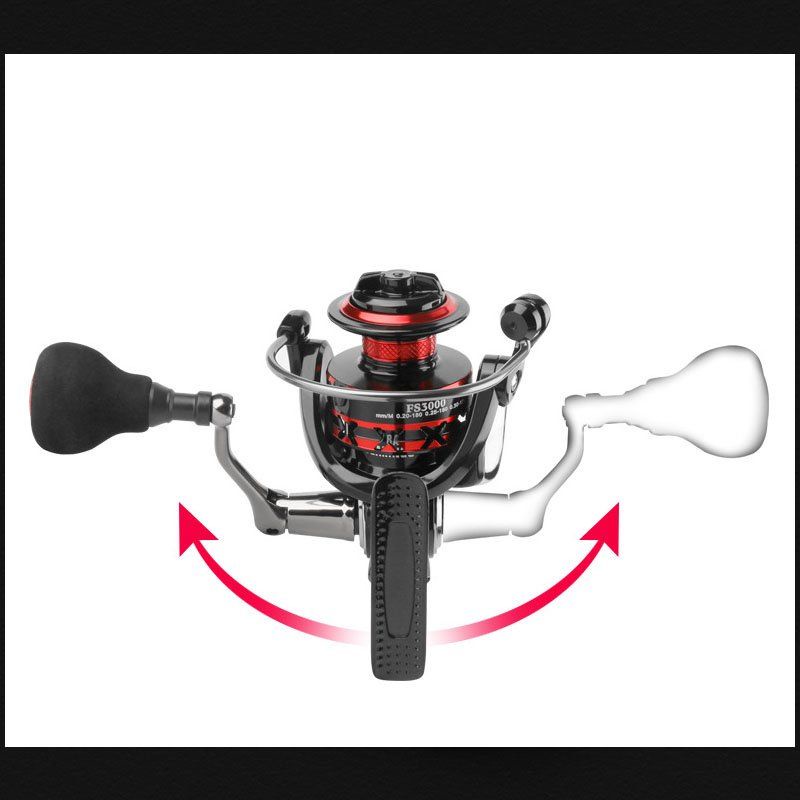 Máy câu cá Deukio FS, máy kim loại, chuyên câu ngâm,lancer,lục,tra máy rất đầm, núm lớn, dragmax cao