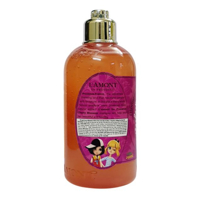 Dầu Gội Cho Bé LAmont En Provence Hương Hoa Anh Đào Chai 250ml