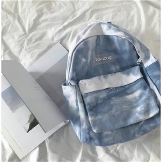 Balo màu loang tie dye mẫu mới hotred 2020
