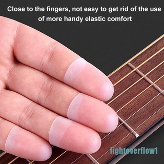 Bộ 4 Miếng Silicone Bảo Vệ Ngón Tay Khi Chơi guitar