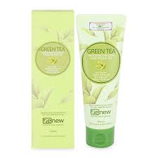 Kem Tẩy Da Chết Trà Xanh Và Gạo Xóa Mụn Sạch Da, Trắng Mịn BENEW GREEN TEA PEELING GEL Cao Cấp Hàn Quốc- 120ml/ Hộp 5.0
