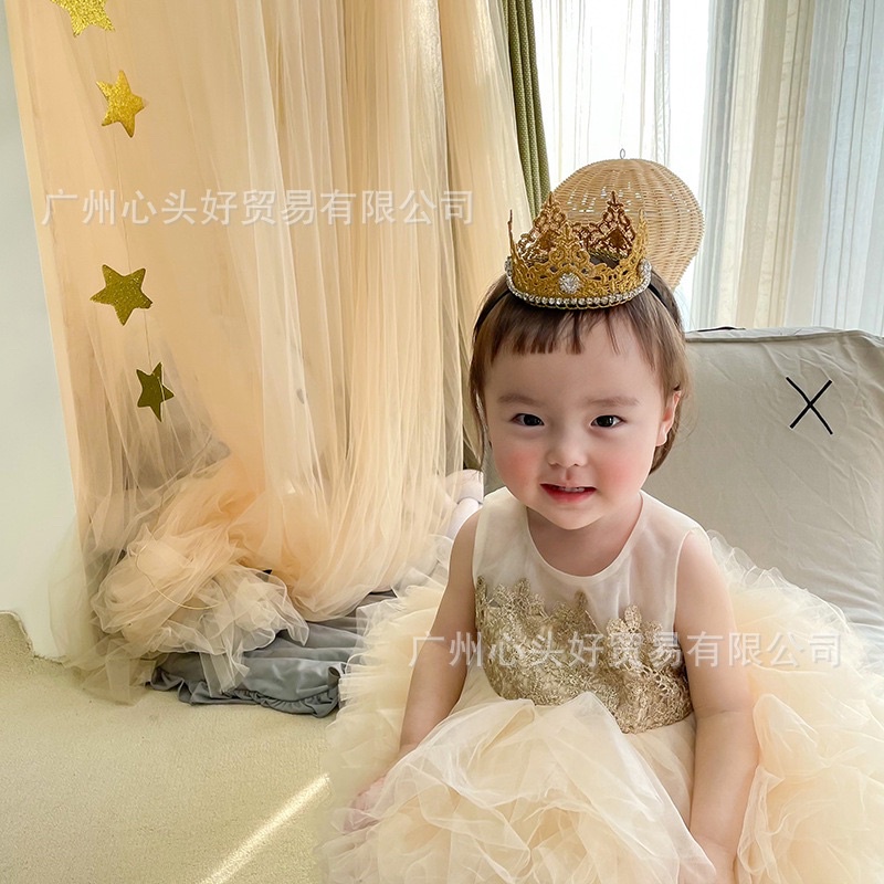 Mũ sinh nhật dạng dây rút đáng yêu cho bé