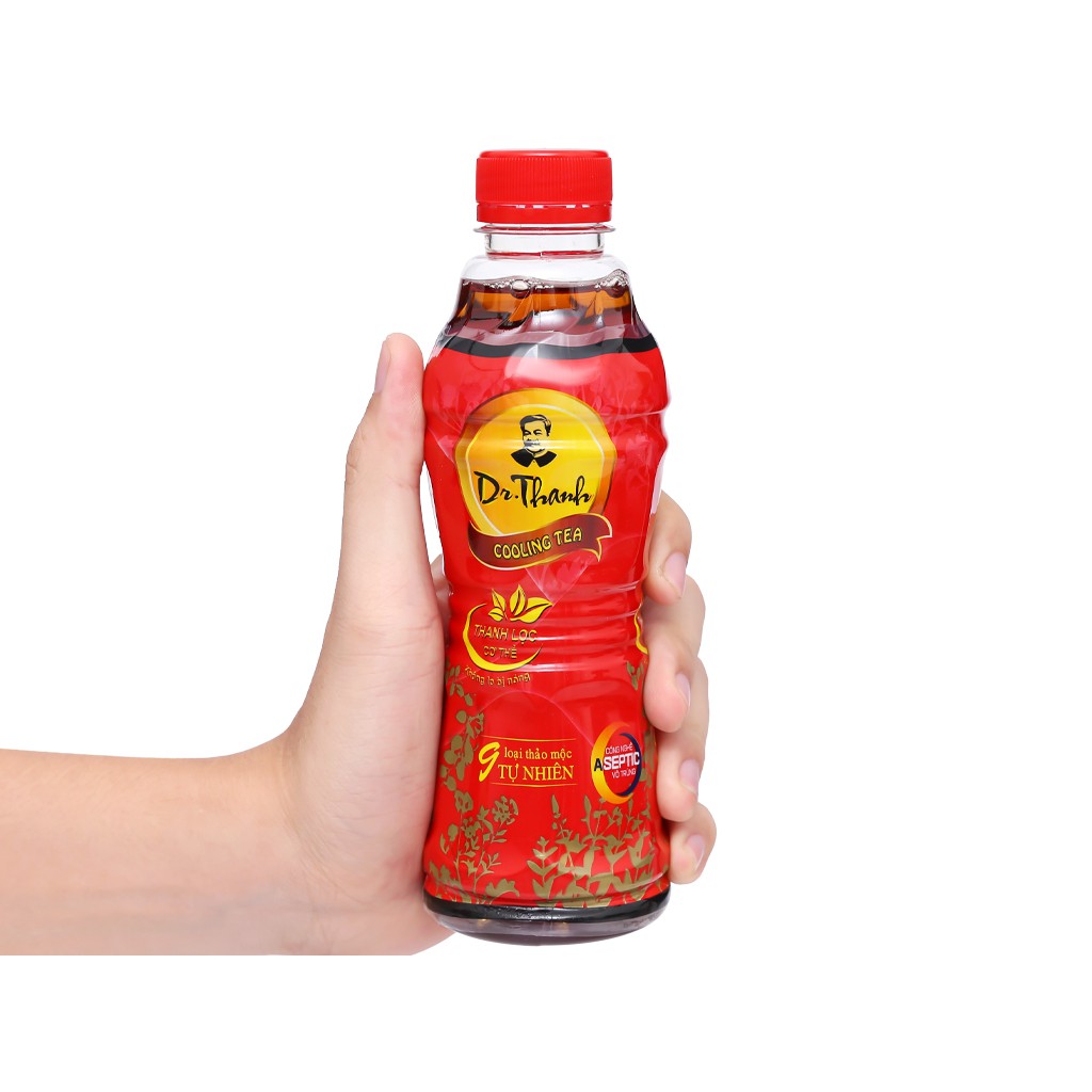 Thùng 24 chai Trà Thảo Mộc Dr.Thanh 350ml