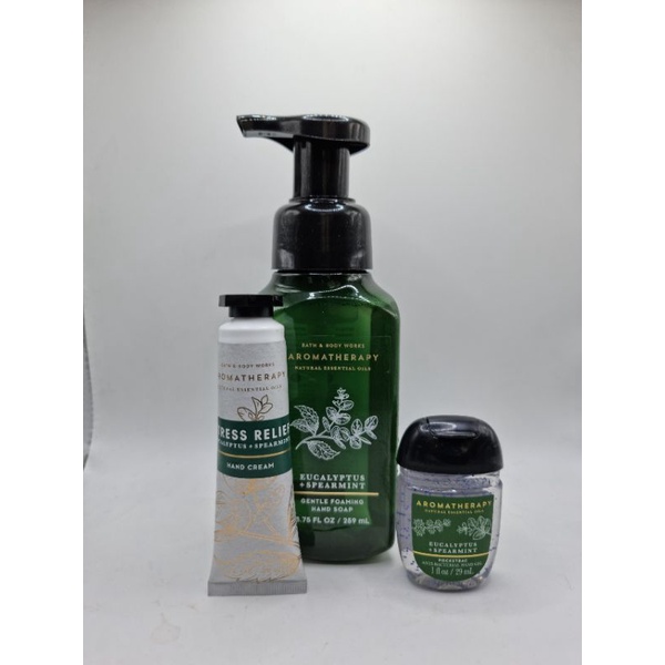 Set Nước Rửa Tay Bath & Body Work_ Mùi Stress Relief