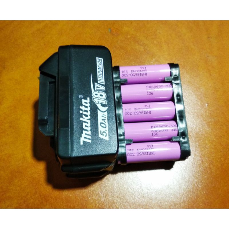Pin đóng 18v 6A cell Samsung và LG