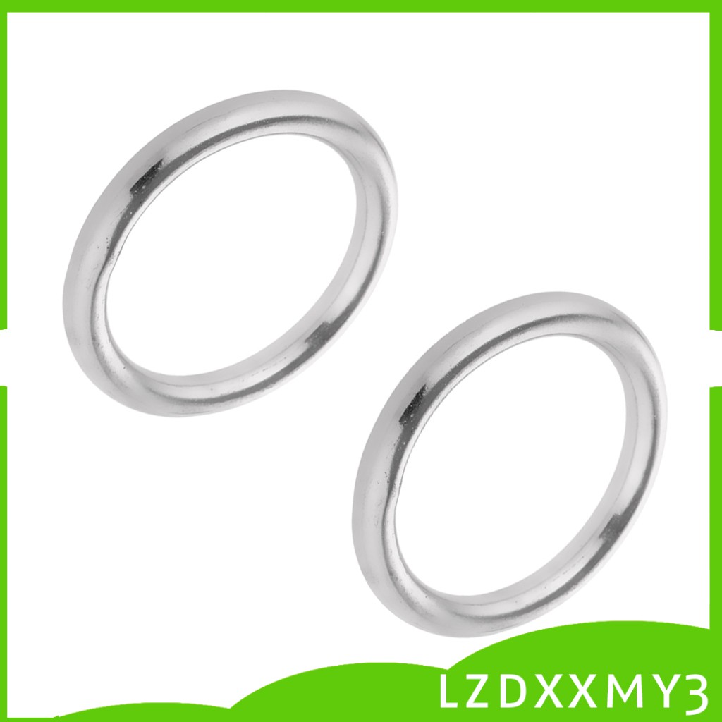 1 Cặp Vòng Thép Không Gỉ Đánh Bóng Thuyền Hình Chữ O 5X25Mm Lzdxxmy3