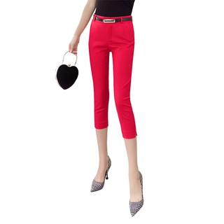 Quần lửng công sở nữ phong cách Hàn Quốc thời trang
