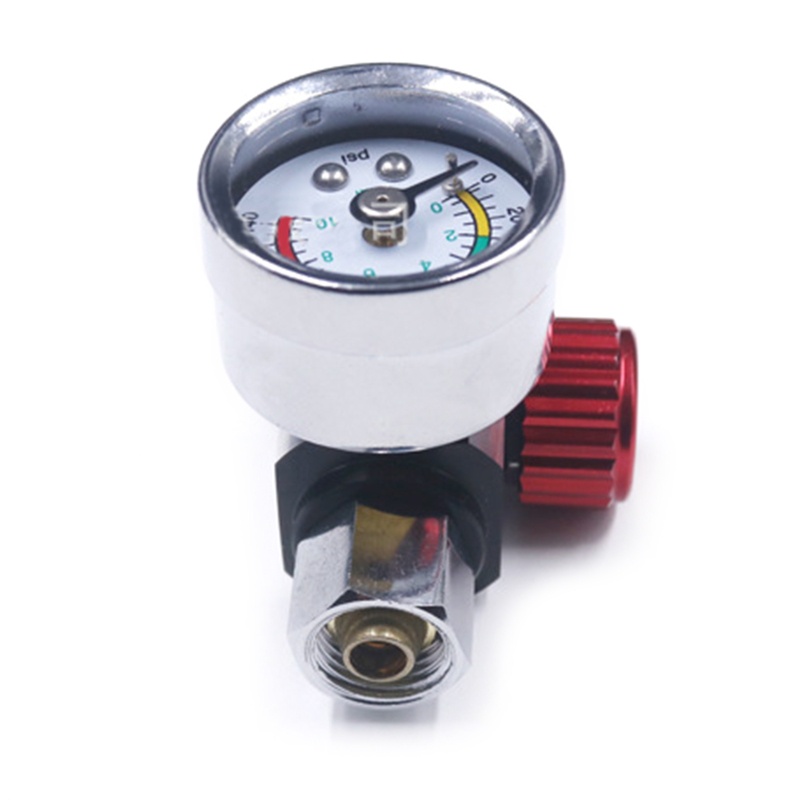 Bộ Điều Chỉnh Áp Suất Súng Sơn 1 / 4 &quot;Kèm Đồng Hồ Đo Dễ Lắp Đặt