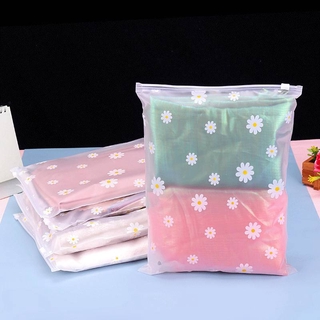 Chrysanthemum Trang phục Túi trong suốt Zipper Zipper Túi EVA Tự niêm phong Túi trong suốt Túi niêm phong Túi kín