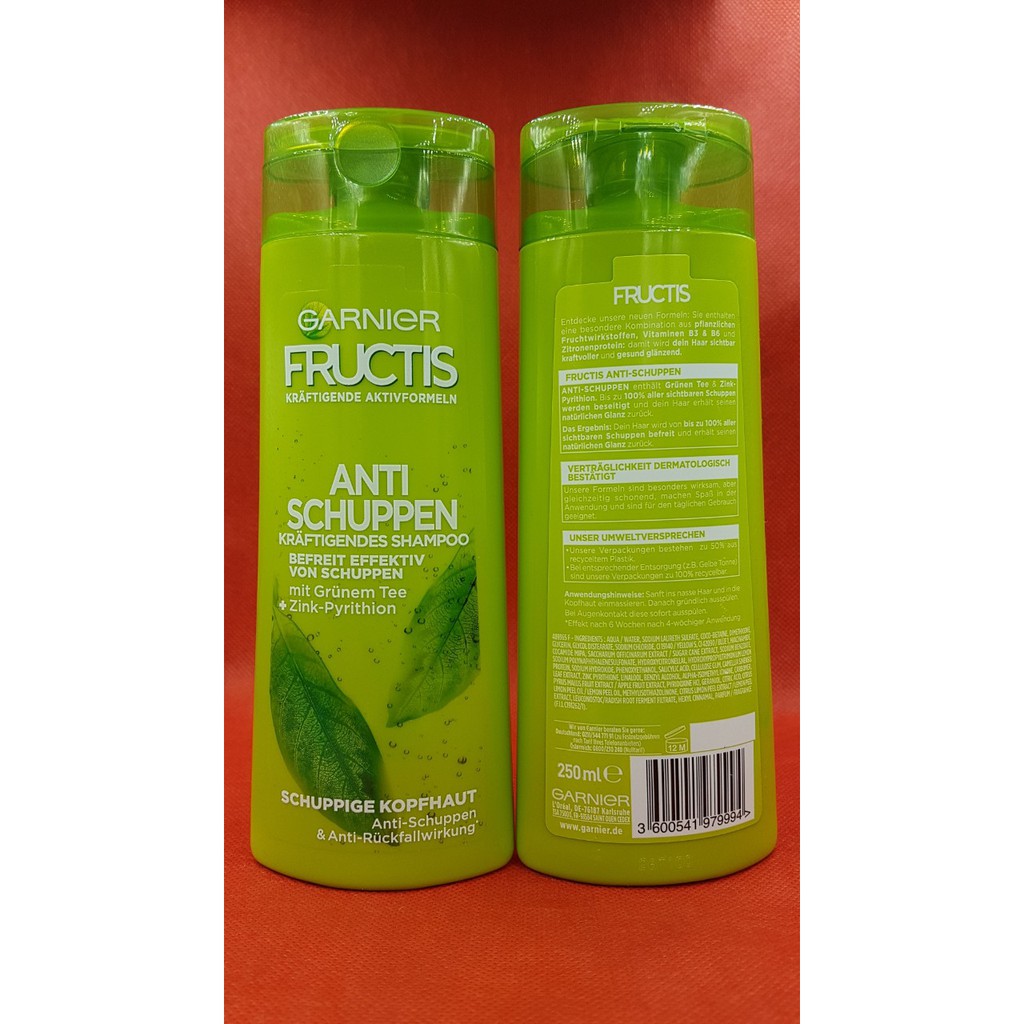 Dầu gội Garnier Fructis Schuppen 250ml hàng Đức