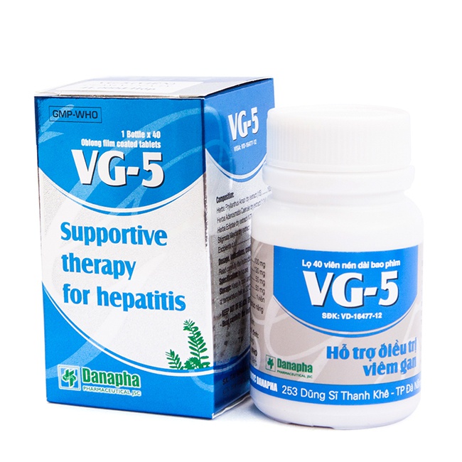 VG-5 hỗ trợ người viêm gan - Nhà thuốc Amipharma