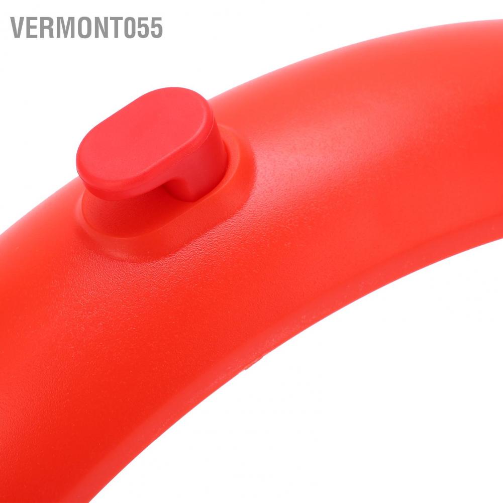 Vermont055 Electric Scooter Rear Fender Mugguard with Hook and Taillight for Xiaomi Mijia M365 Accessories