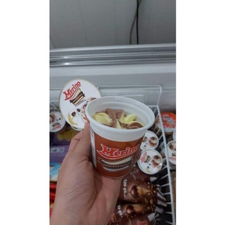 (HỎA TỐC HCM) KEM SOCOLA CHUỐI MERINO CUP LY