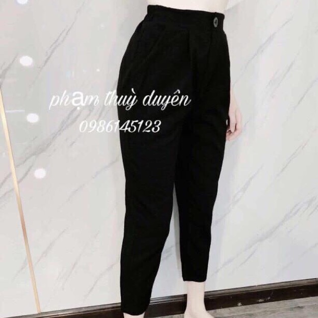 Quần beggy vải phom chuẩn đẹp