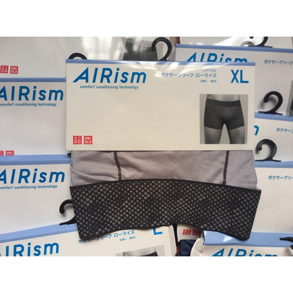 Quần boxer nam UNIQLO dòng Airism co giãn siêu bền