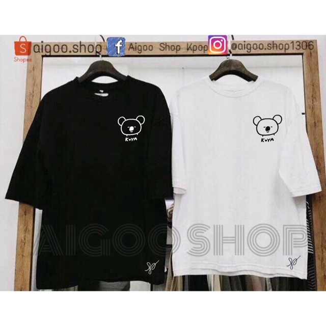 Áo BTS Koya có chữ kí