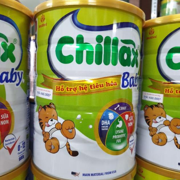 Sữa Chillax Baby 900G Date mới