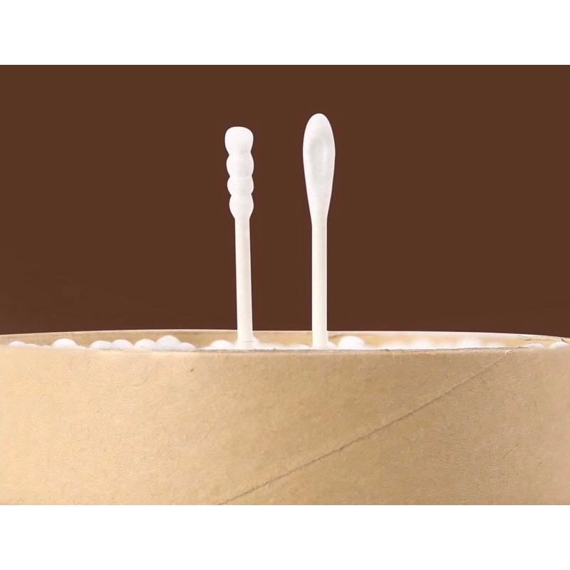 Tăm bông sơ sinh TOBE đầu nhỏ cho bé - Hộp 400 chiếc