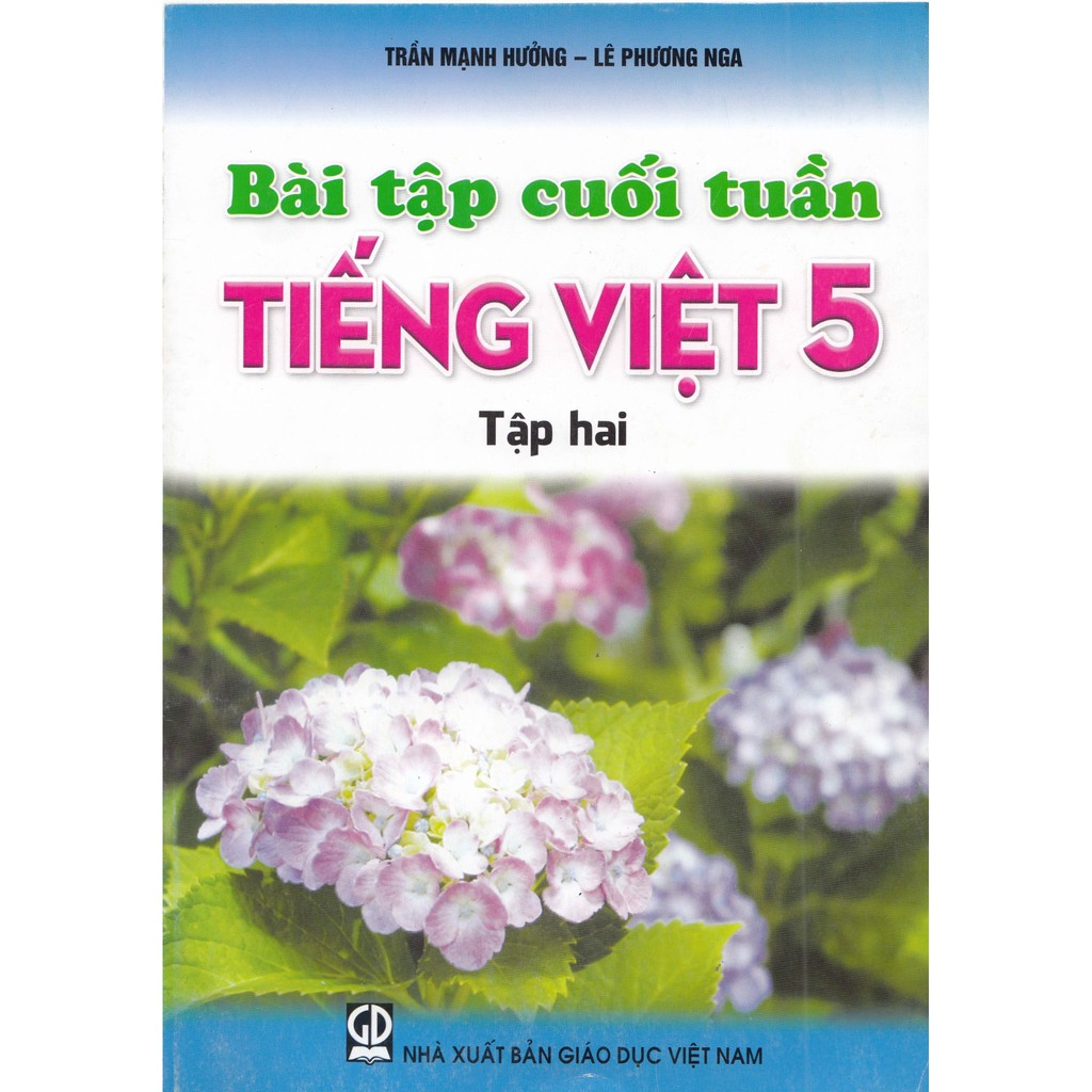 Sách - Combo Bài tập cuối tuần Tiếng Việt 5 (tập 1 và tập 2)