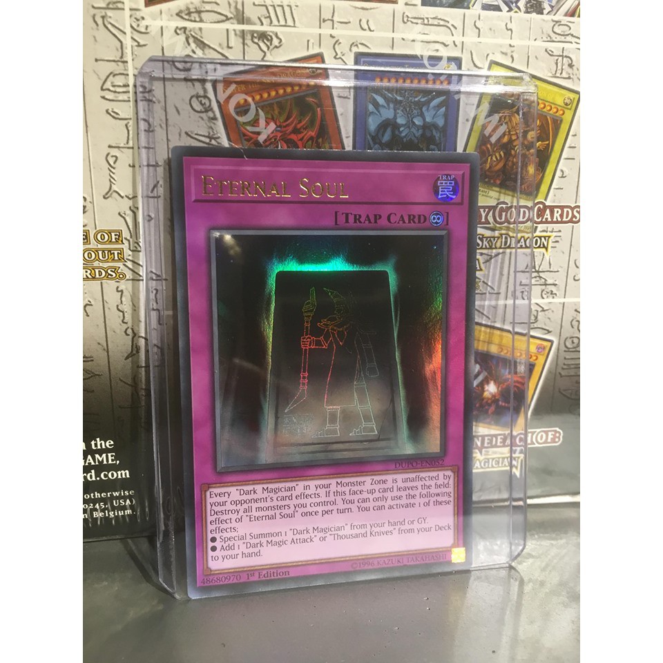 Lá bài thẻ bài Yugioh Eternal Soul – Ultra Rare - Tặng bọc bài nhựa bảo quản