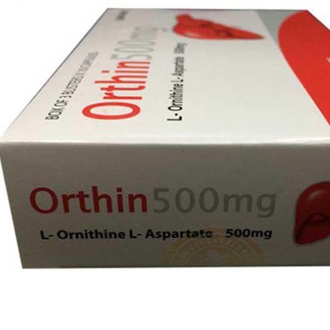 Bổ Gan Orthin 500 Mg hộp 30 viên