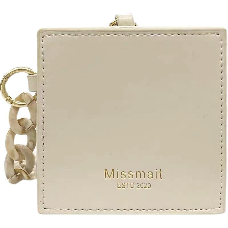 Túi đeo chéo Mini hình vuông phong cách Pháp thời trang mùa hè 2021